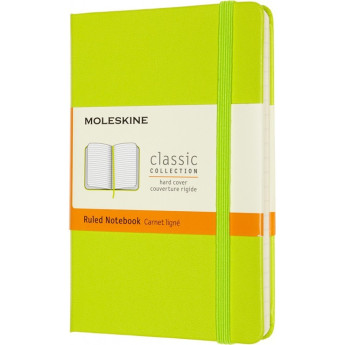 Блокнот MOLESKINE CLASSIC POCKET нелинованный, лаймовый