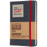 Еженедельник MOLESKINE Limited Edition Denim Pocket, чёрный DDN12WN2